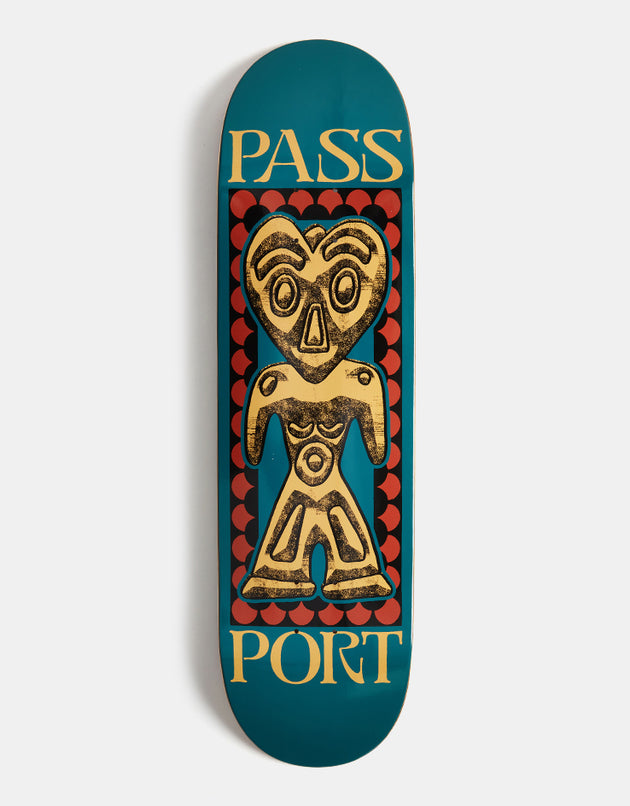 Pass Port Heart Head Dogu Series Skateboard Deck - 8.5"