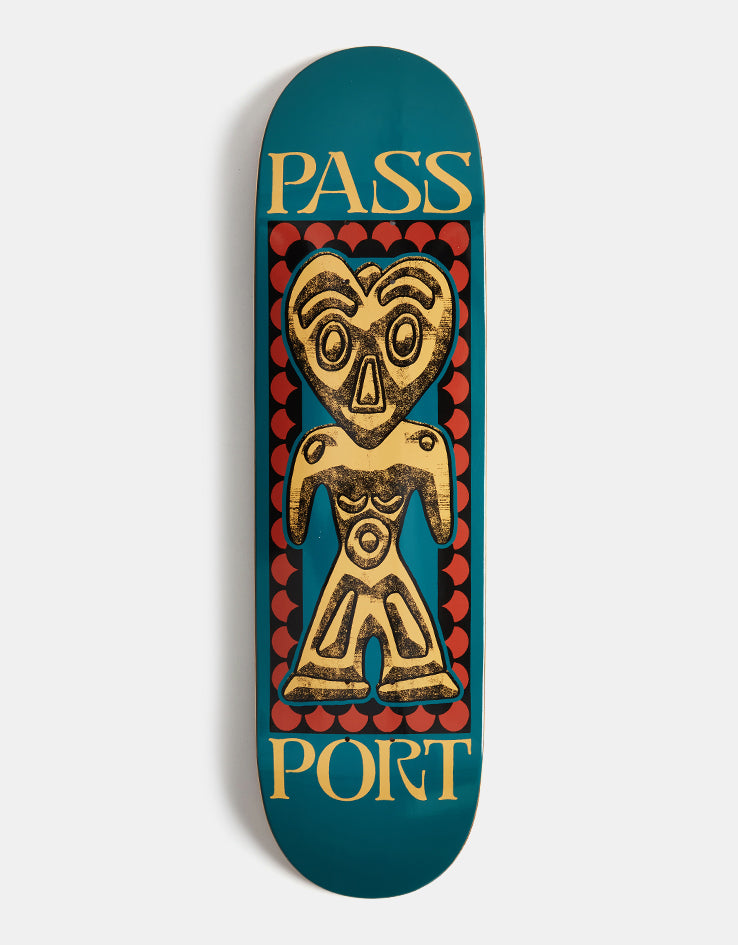 Pass Port Heart Head Dogu Series Skateboard Deck - 8.5"