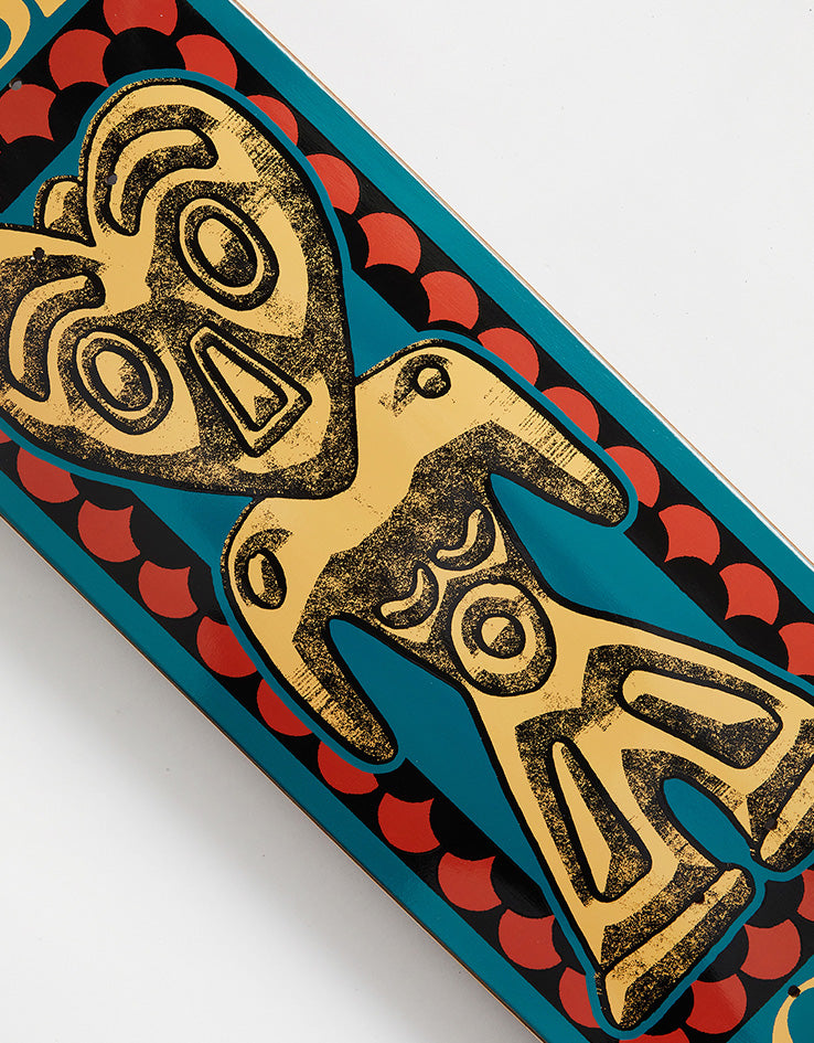 Pass Port Heart Head Dogu Series Skateboard Deck - 8.5"