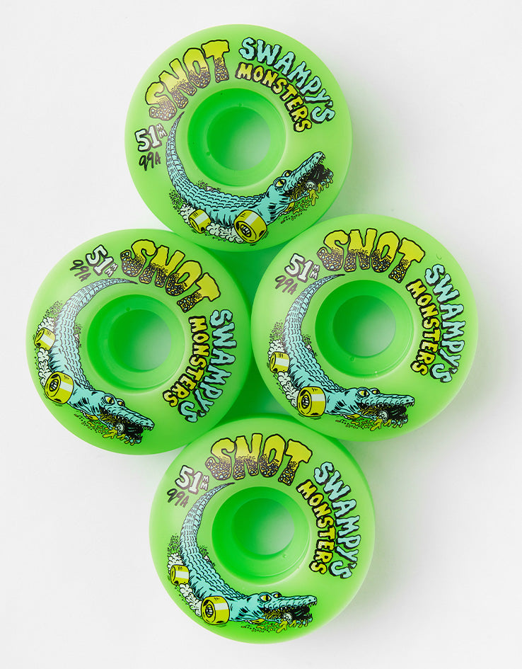Snot Swampy Monsters Classic 99a Skateboard Wheels - 51mm 