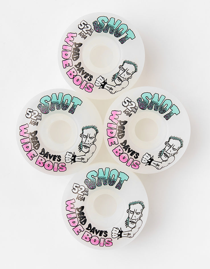 Snot Dead Dave Wide Boys 101a Skateboard Wheels - 52mm