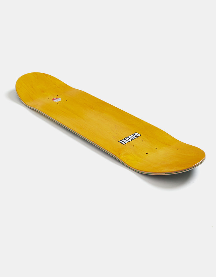 Baker Carozzi Library Card Skateboard Deck - 8.38"