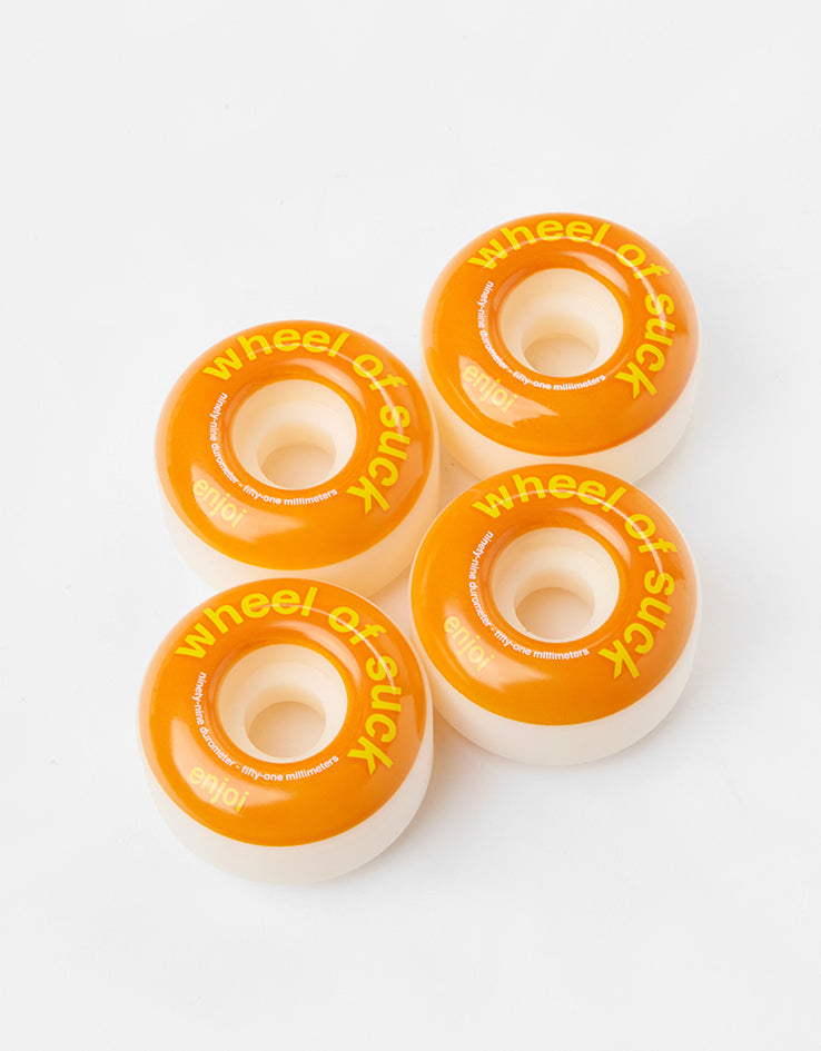 Enjoi Wheel of Sucks 101a Skateboard Wheels - 51mm