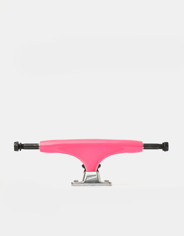 Tensor Alloys 5.25 Skateboard Trucks - Safety Pink/Raw (Pair)