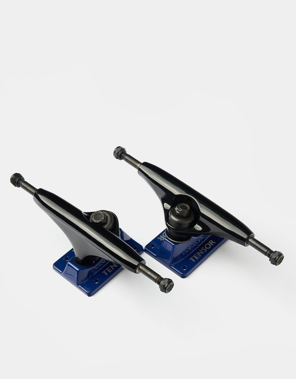 Tensor Alloys 5.25 Skateboard Trucks - Black/Navy (Pair)