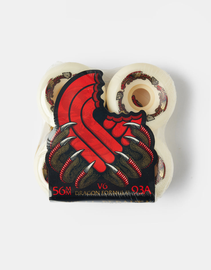 Powell Peralta Dragon Formula V6 93a Skateboard Wheels - 56mm x 36mm