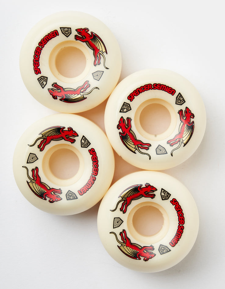 Powell Peralta Semien Dragon Formula Nano Rats AV5 93a Skateboard Wheels - 52mm x 30mm
