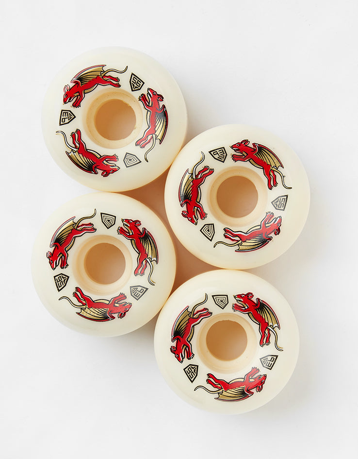 Powell Peralta Dragon Formula Nano Rats AA2 93a Skateboard Wheels - 56mm x 39mm