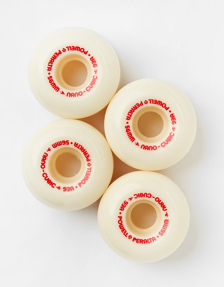 Powell Peralta Dragon Formula Nano-Cubics 93a Skateboard Wheels - 56mm x 37mm
