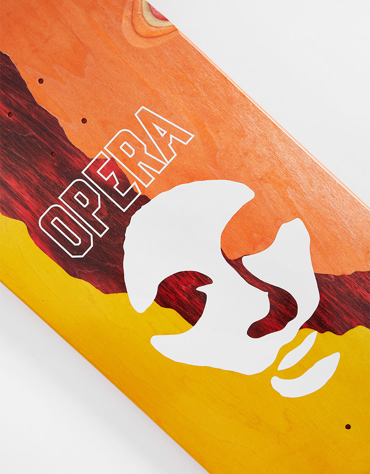 Opera Triple Torn Big Mask Fatties EX7 Skateboard Deck - 11"