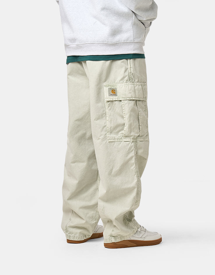 Carhartt WIP Cole Cargo Pant - Dollar Green (Chalk Wash)