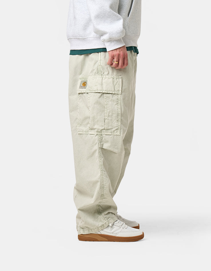 Carhartt WIP Cole Cargo Pant - Dollar Green (Chalk Wash)