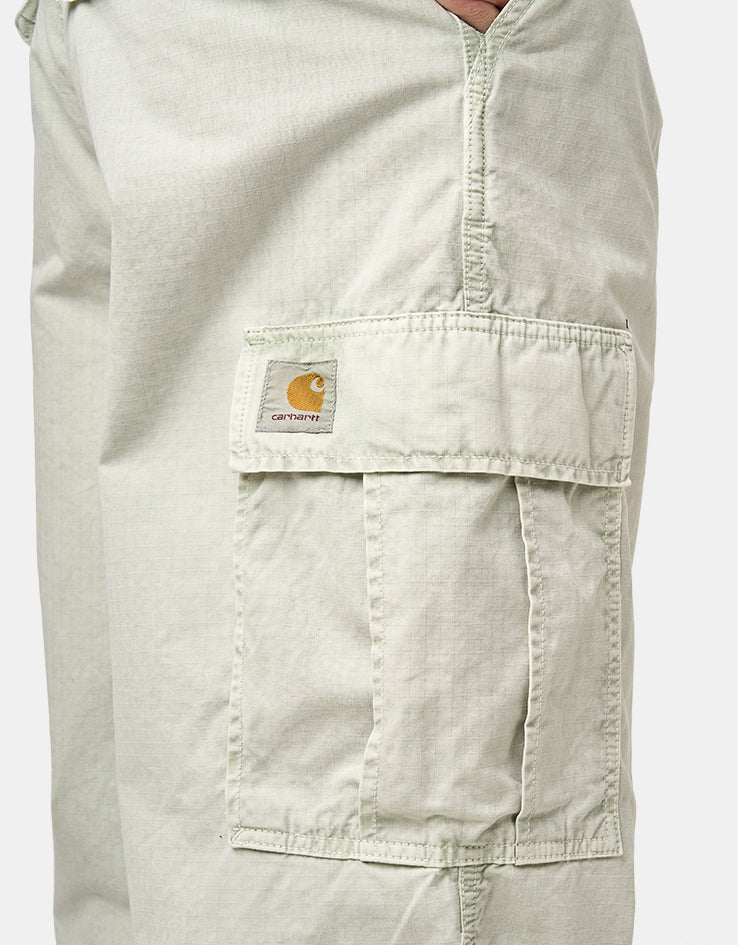 Carhartt WIP Cole Cargo Pant - Dollar Green (Chalk Wash)