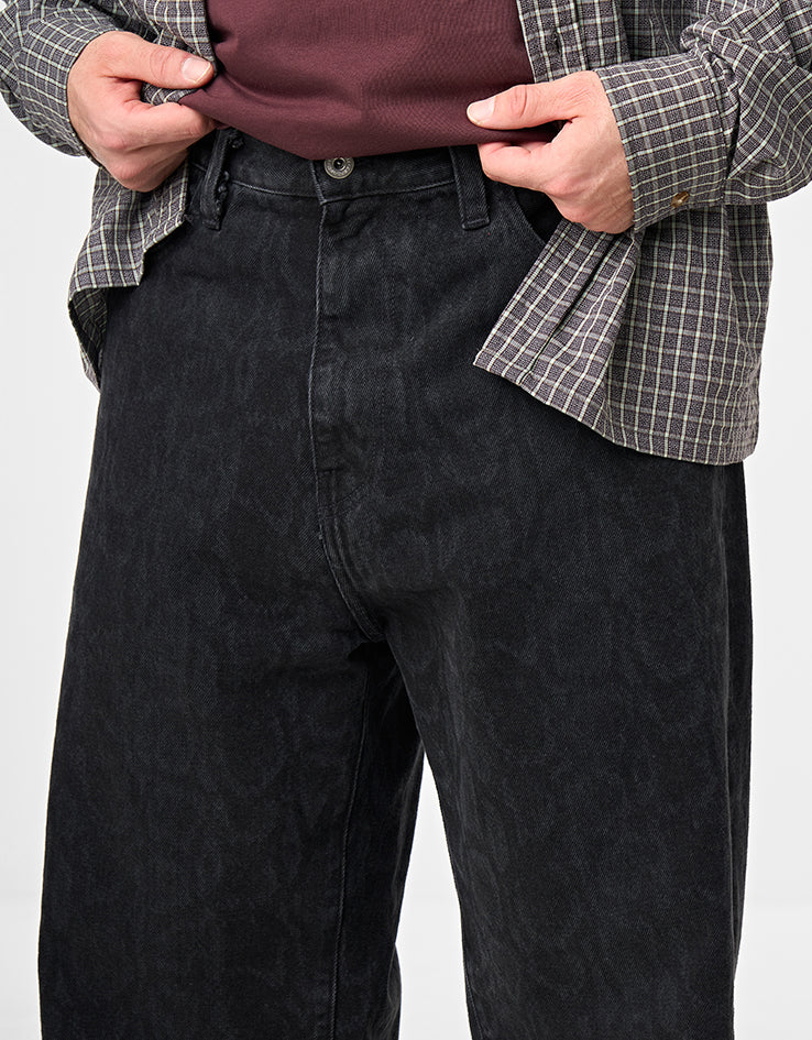 Carhartt WIP Snake Landon Pant - Snake Camo/Black (Heavy Stone Wash)