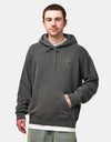 Carhartt WIP Hooded Nelson Sweat - Black (Garment Dyed)