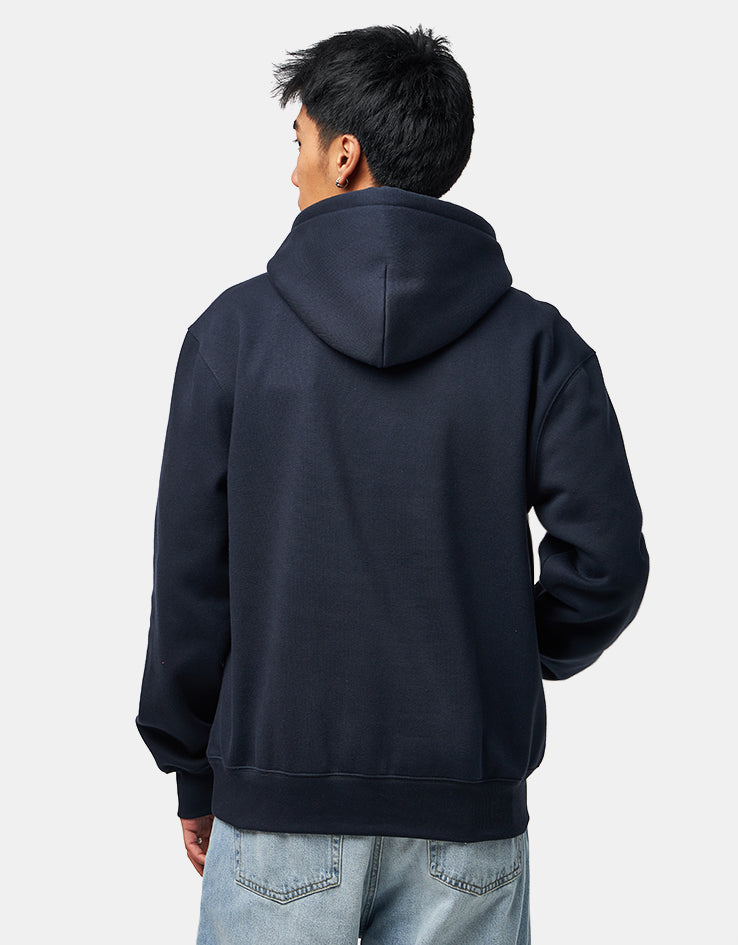 Carhartt WIP Hooded Carhartt Sweat - Deep Night/Gentle Green