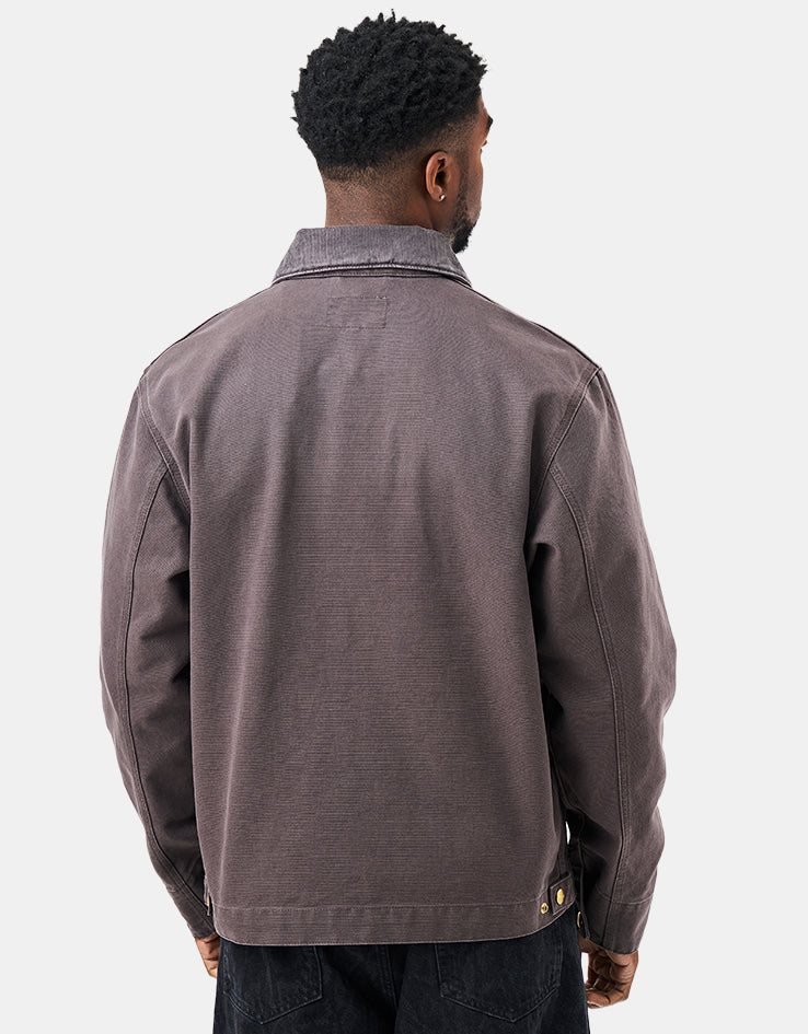 Carhartt WIP Detroit Jacket - Shale/Shale (Stone Canvas)