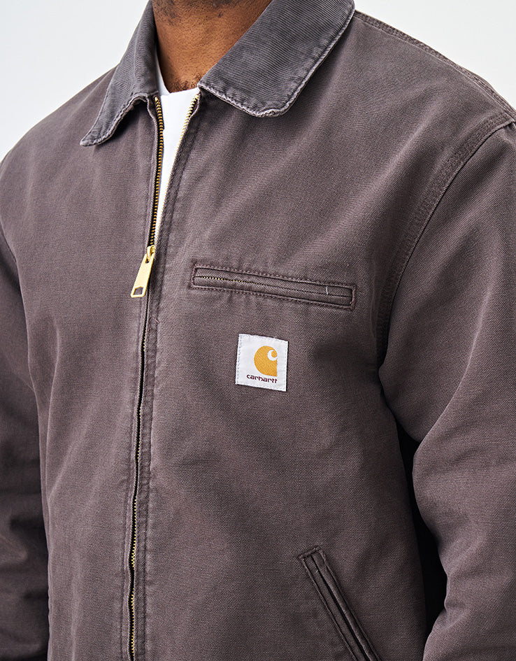 Carhartt WIP Detroit Jacket - Shale/Shale (Stone Canvas)