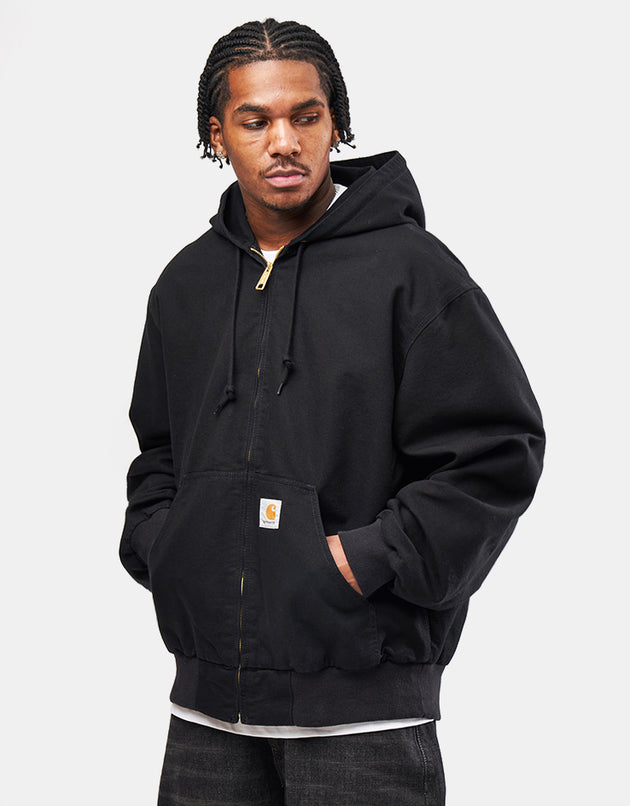 Carhartt WIP OG Active Jacket - Black (Rinsed)