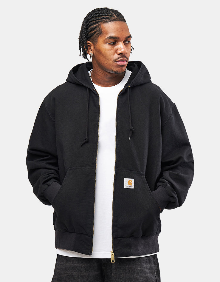 Carhartt WIP OG Active Jacket - Black (Rinsed)