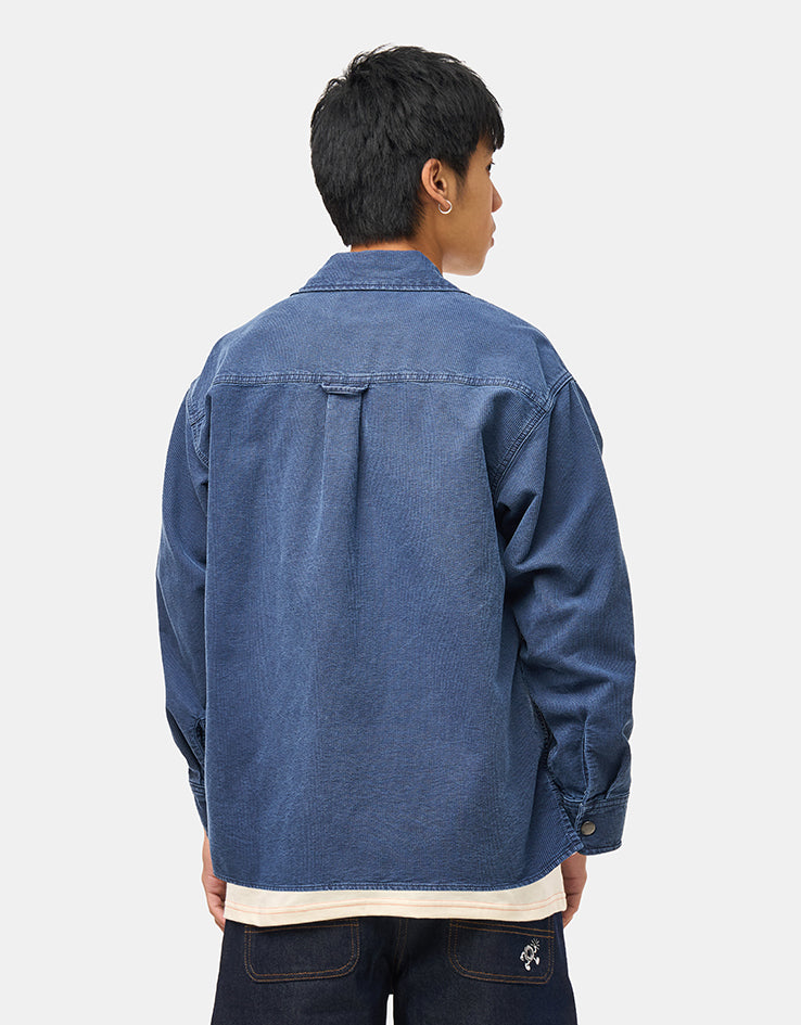 Carhartt WIP Parrish Shirt Jacket - Blue (Stone Washed)