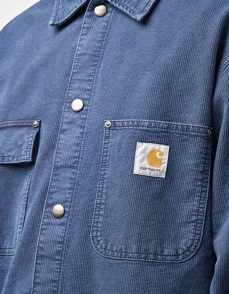 Carhartt WIP Parrish Shirt Jacket - Blue (Stone Washed)