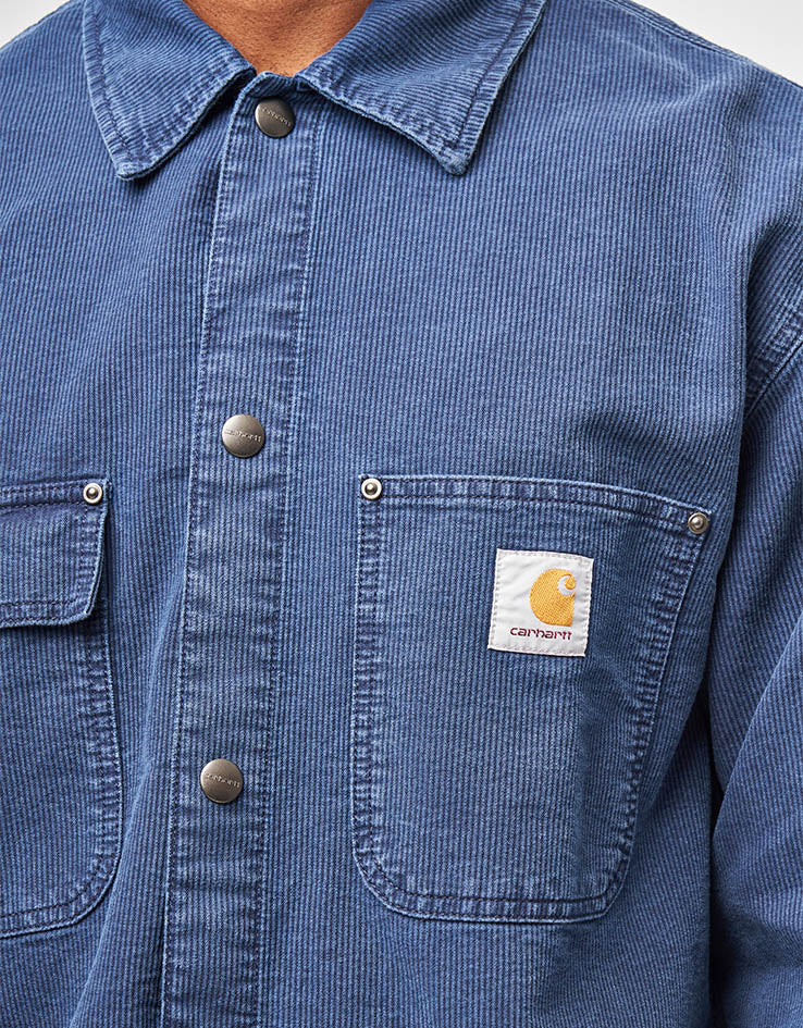 Carhartt WIP Parrish Shirt Jacket - Blue (Stone Washed)