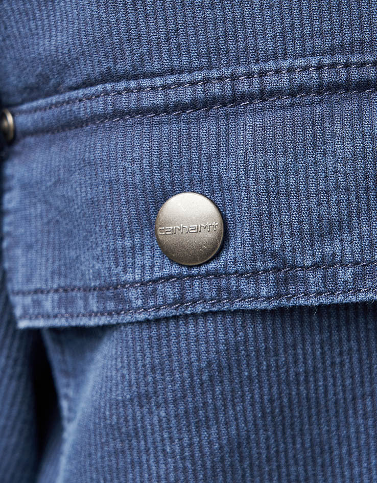 Carhartt WIP Parrish Shirt Jacket - Blue (Stone Washed)