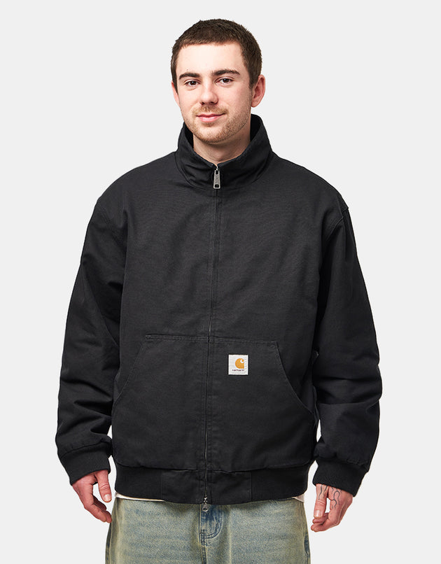 Carhartt WIP Ravon Jacket - Black (Heavy Stone Wash)