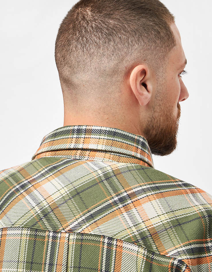 Carhartt WIP L/S Tunick Shirt - Tunick Check/Dollar Green