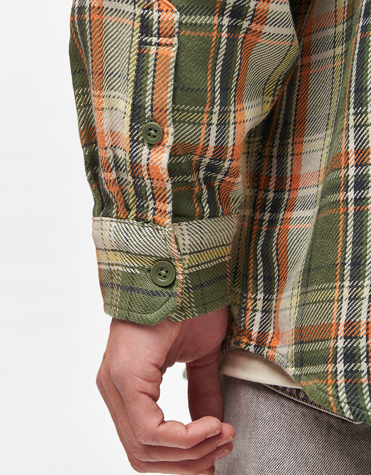 Carhartt WIP L/S Tunick Shirt - Tunick Check/Dollar Green