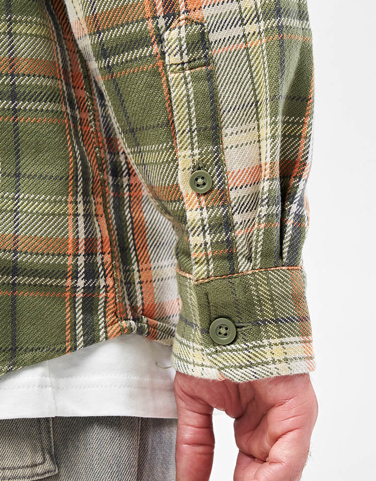 Carhartt WIP L/S Tunick Shirt - Tunick Check/Dollar Green