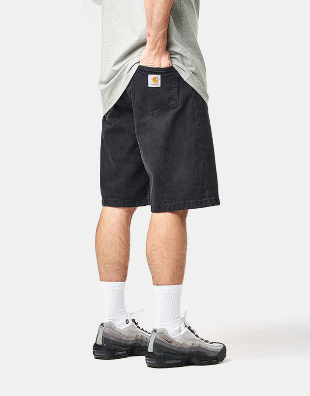 Carhartt WIP Landon Short - Black (Stone Washed)