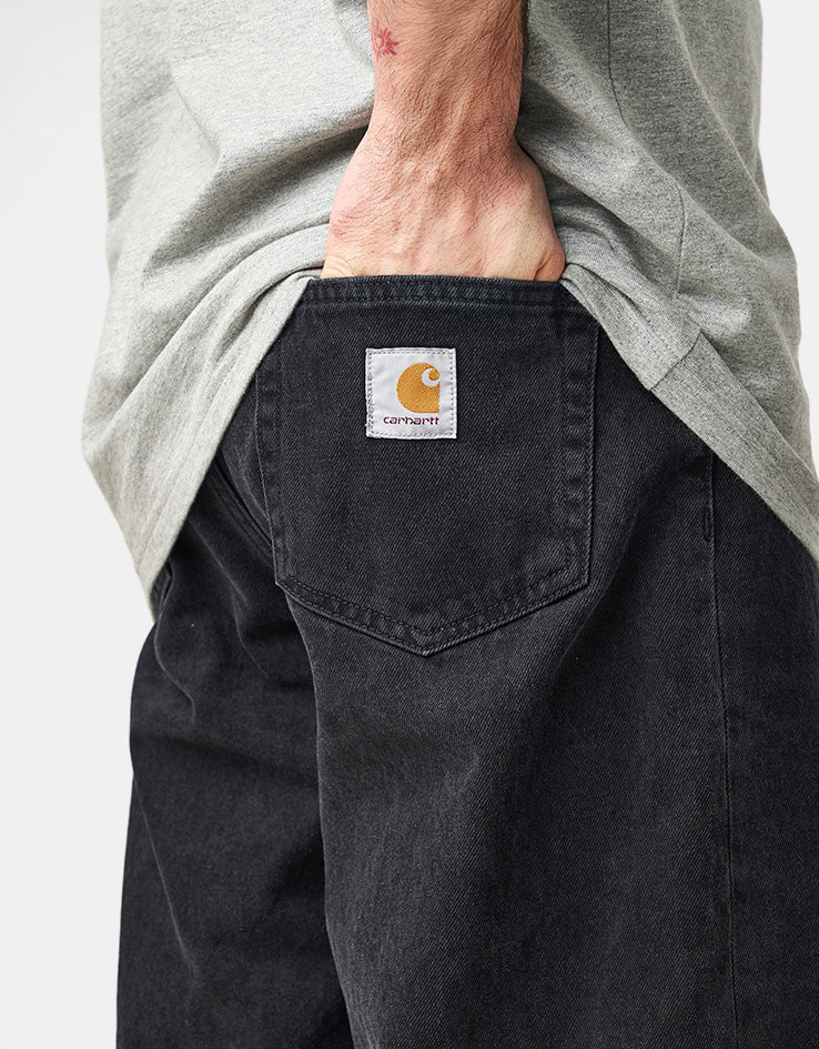 Carhartt WIP Landon Short - Black (Stone Washed)
