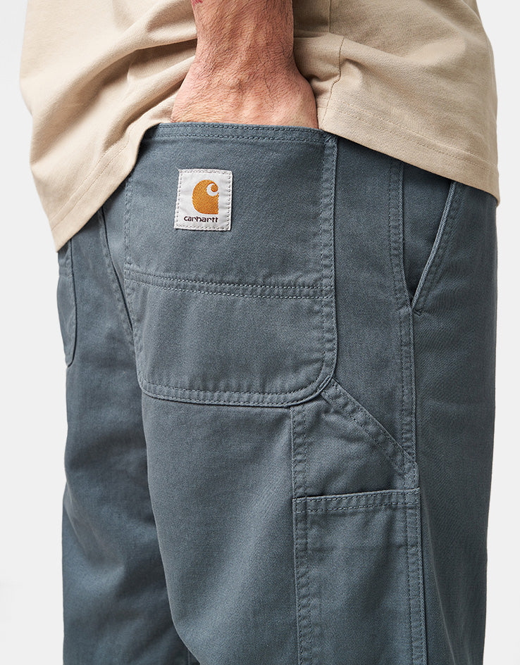 Carhartt WIP Flint Short - Cozy Blue (Garment Dyed)