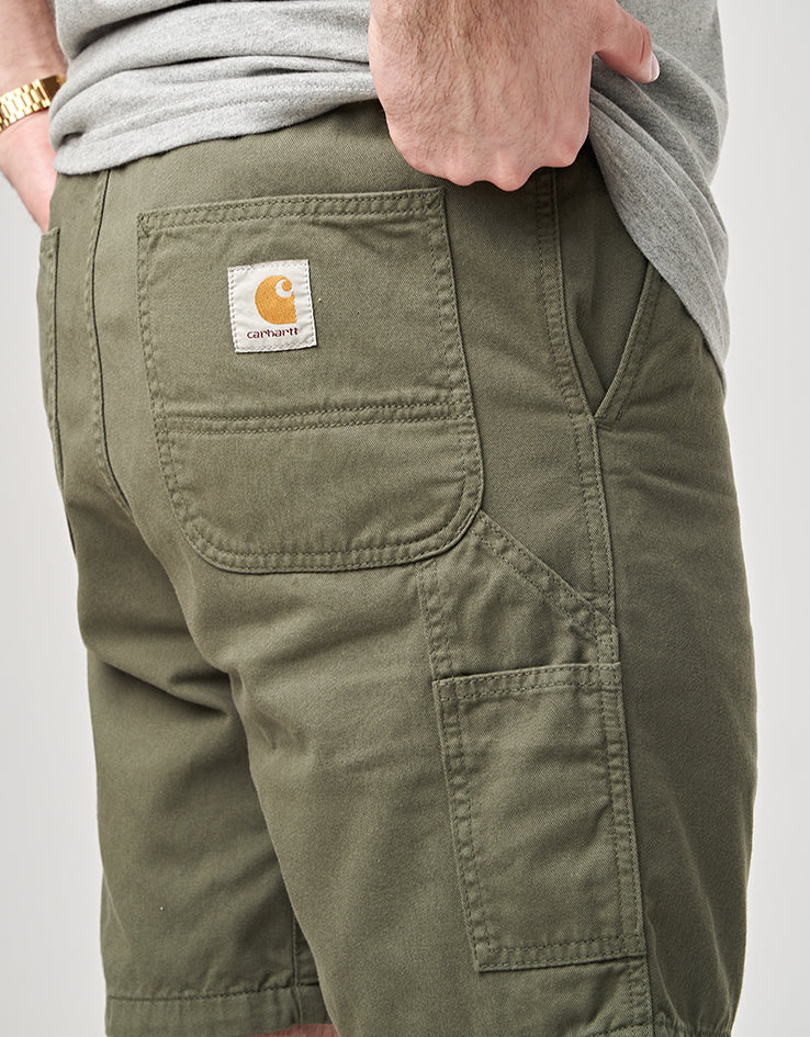 Carhartt WIP Flint Short - Leaf (Garment Dyed)