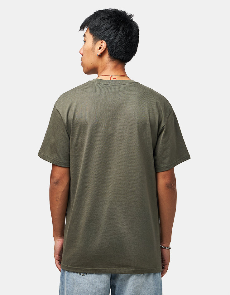 Carhartt WIP S/S Chase T-Shirt - Leaf/Gold