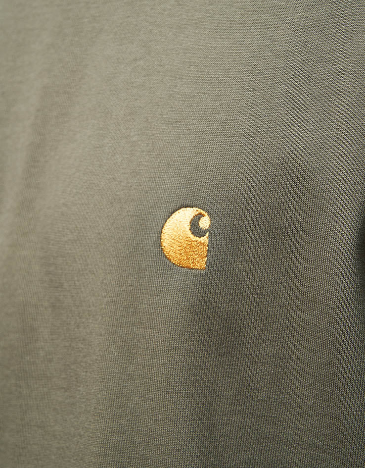 Carhartt WIP S/S Chase T-Shirt - Leaf/Gold