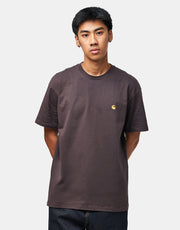 Carhartt WIP S/S Chase T-Shirt - Shale/Gold