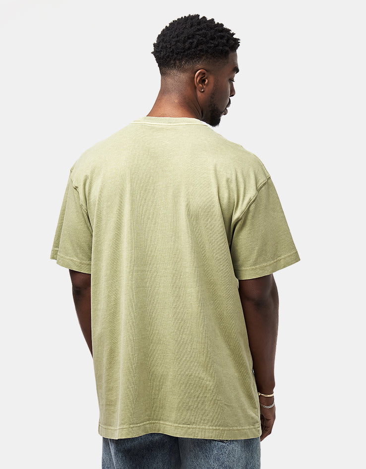 Carhartt WIP S/S Nelson T-Shirt - Gentle Green (Garment Dyed)
