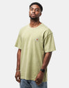 Carhartt WIP S/S Nelson T-Shirt - Gentle Green (Garment Dyed)