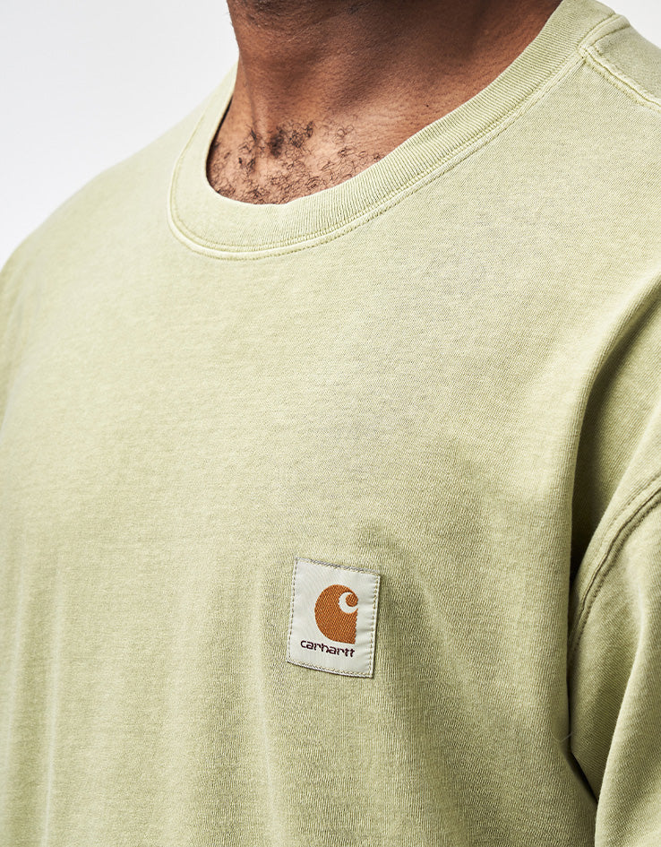 Carhartt WIP S/S Nelson T-Shirt - Gentle Green (Garment Dyed)