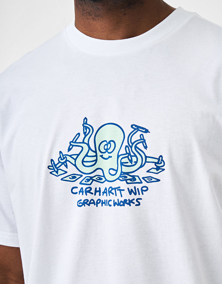 Carhartt WIP S/S Ink Lab T-Shirt - White
