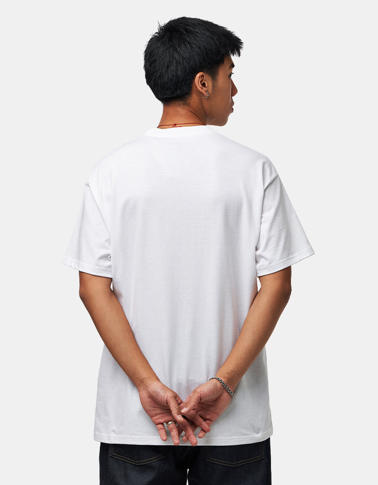 Carhartt WIP S/S Barbwire C T-Shirt - White