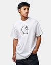 Carhartt WIP S/S Barbwire C T-Shirt - White