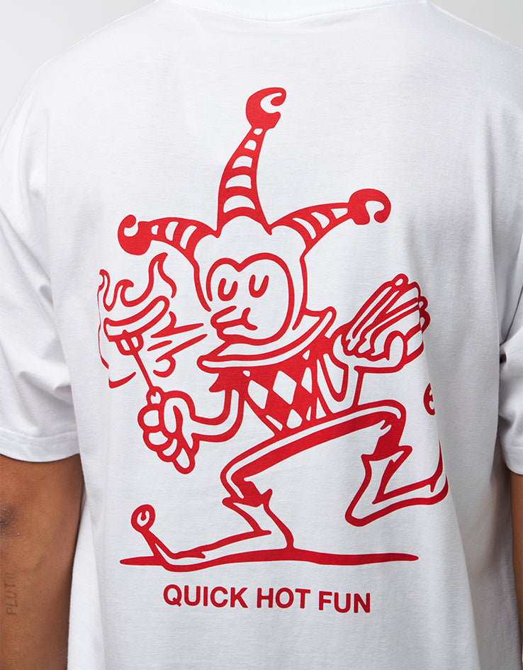 Carhartt WIP S/S Harlekin BBQ T-Shirt - White