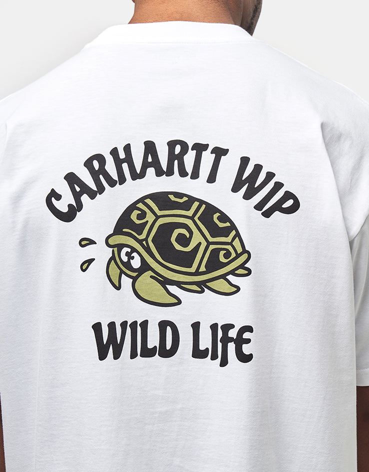 Carhartt WIP S/S Wild Life T-Shirt - White