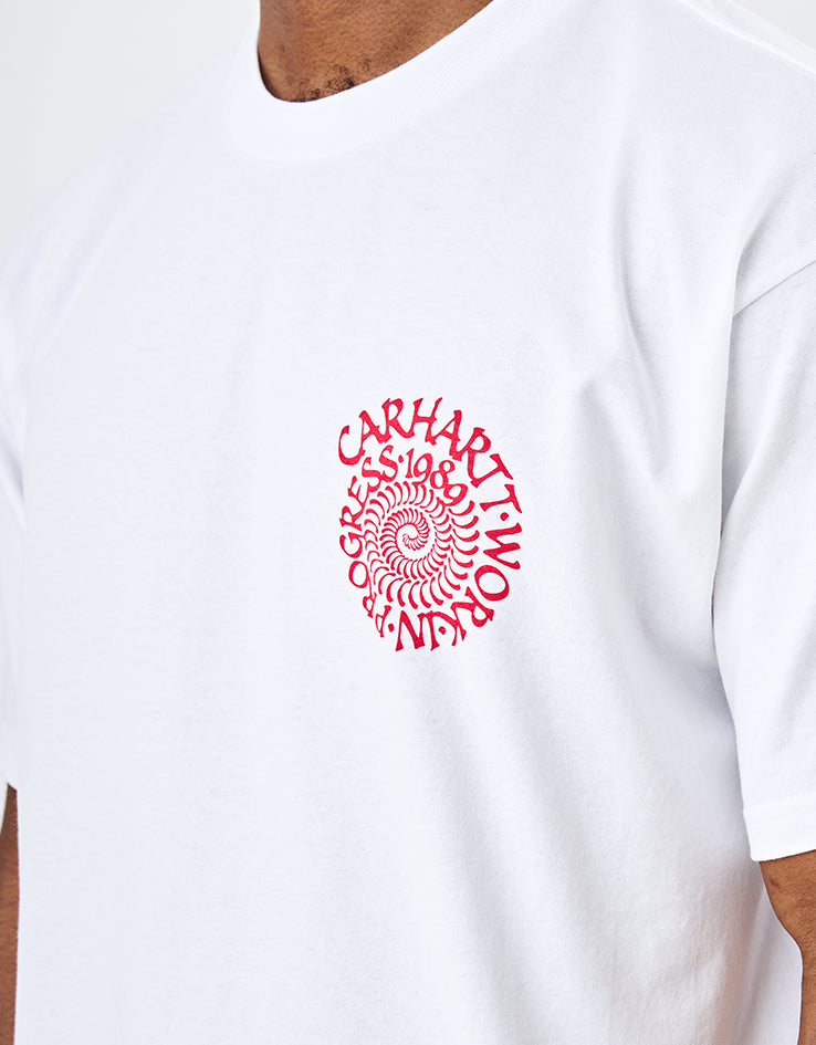 Carhartt WIP S/S Spirals T-Shirt - White