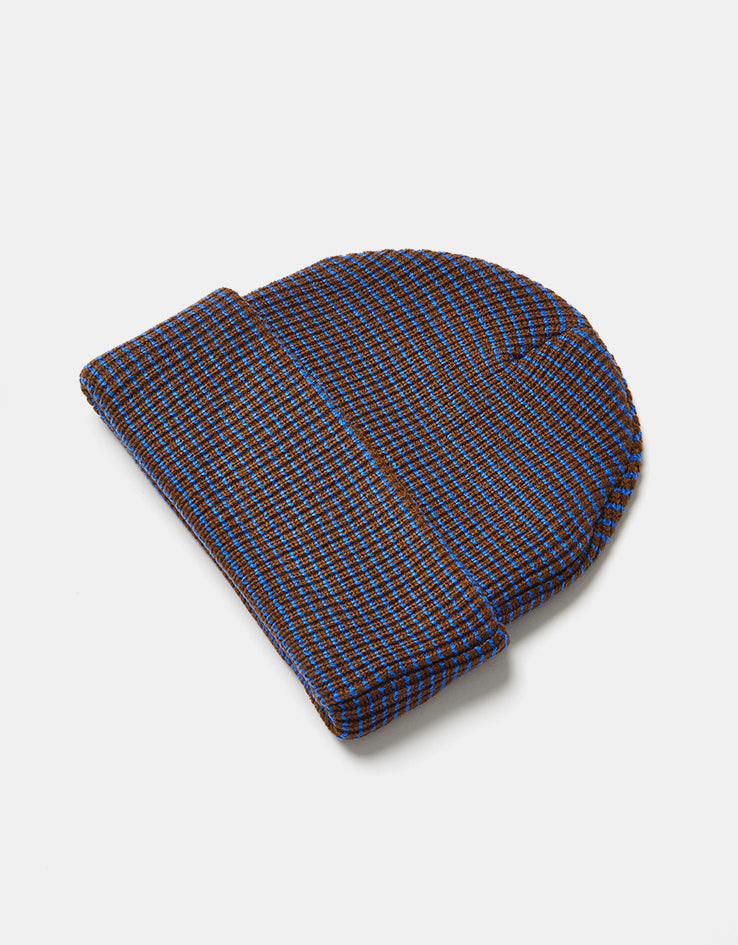 Autumn Stripe Beanie - Brown