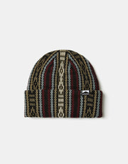 Autumn Landscape Beanie - Merlot